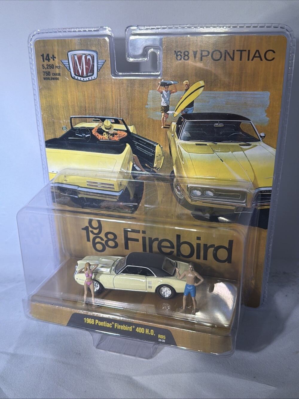 NEW 2024 M2 Machines Diorama R05 1968 Pontiac Firebird 400 H.O